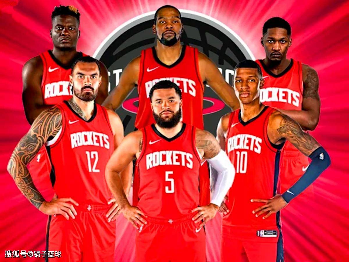 火箭队14人豪阵冲冠，ESPN晒2大短板！队记送破局妙计：KD成关键