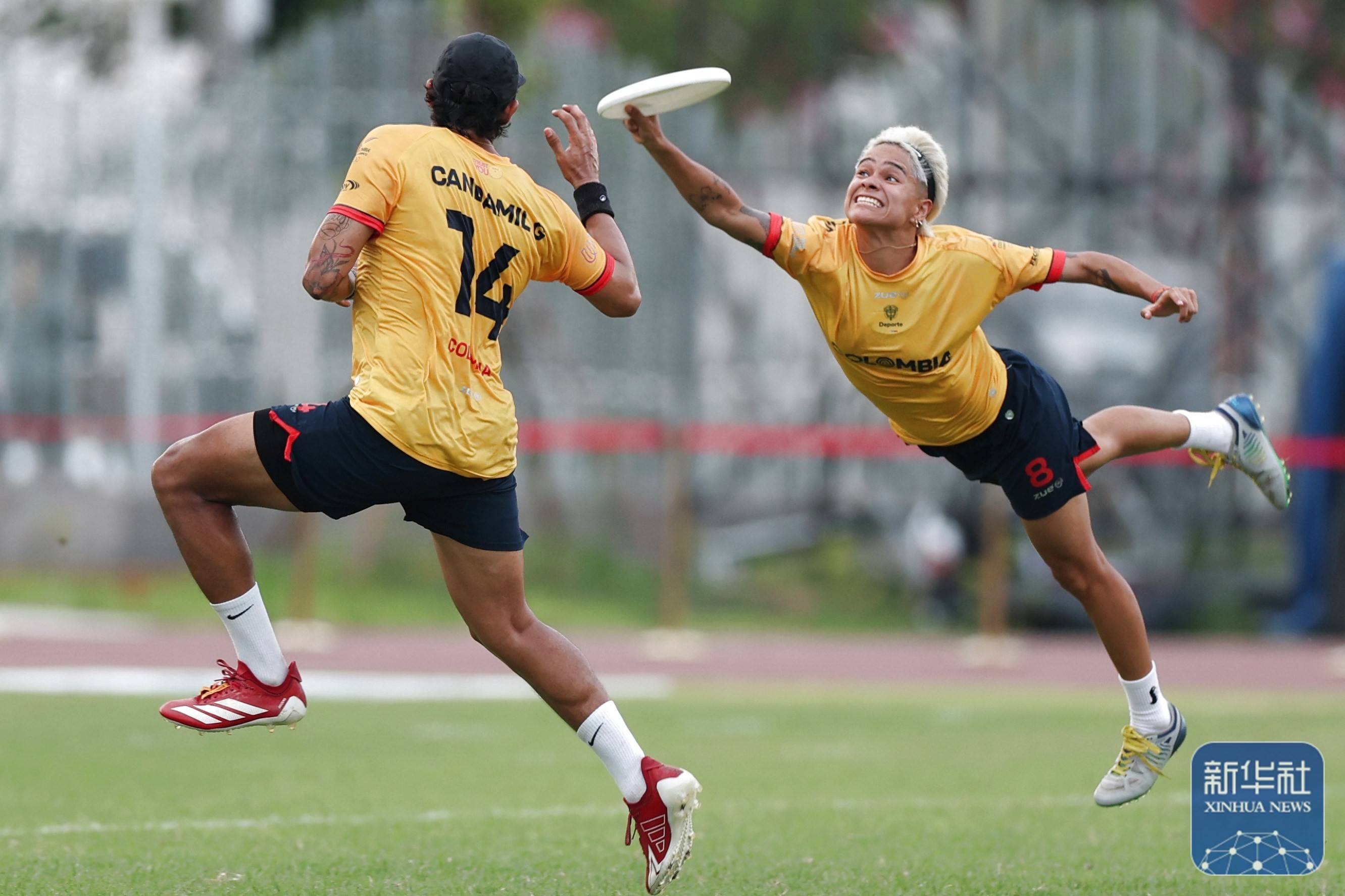 成都世运会|团队飞盘预赛:法国队胜哥伦比亚队