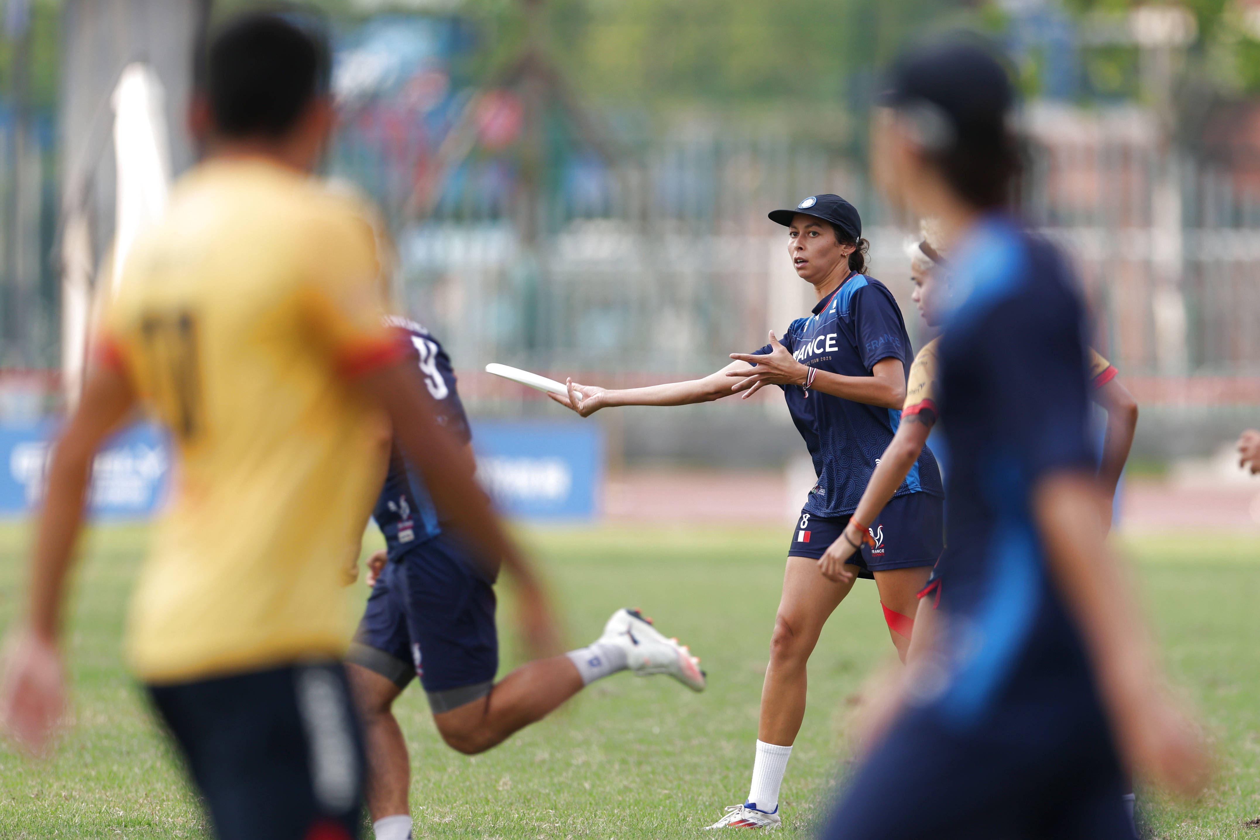 (成都世运会)团队飞盘——预赛:法国队胜哥伦比亚队