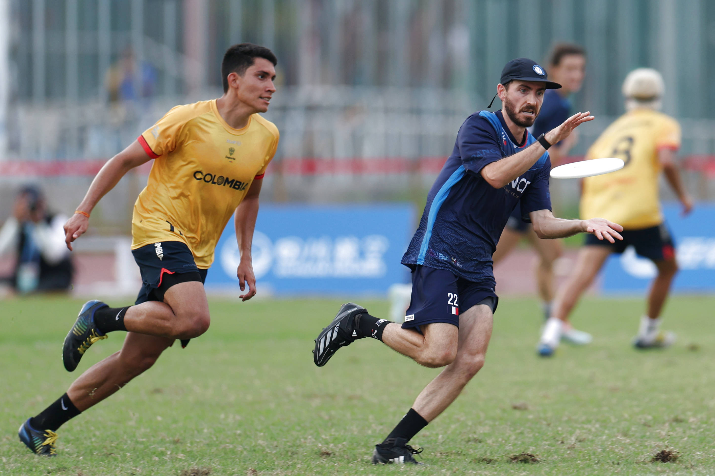 (成都世运会)团队飞盘——预赛:法国队胜哥伦比亚队