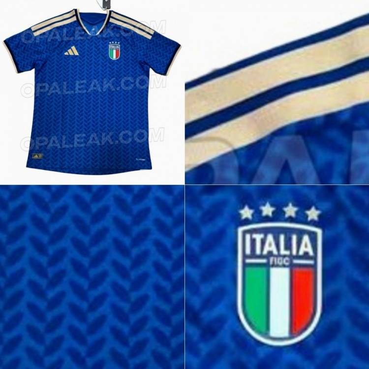 意大利2026世界杯主场球衣曝光，庆祝2006年夺冠20周年