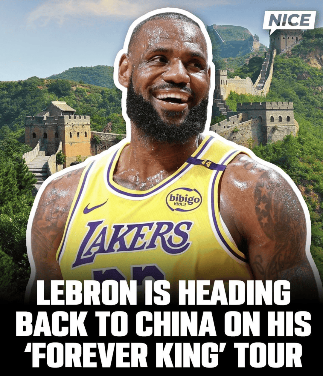 官宣!詹姆斯中国行第二波送票!湖人签下中锋凯勒...