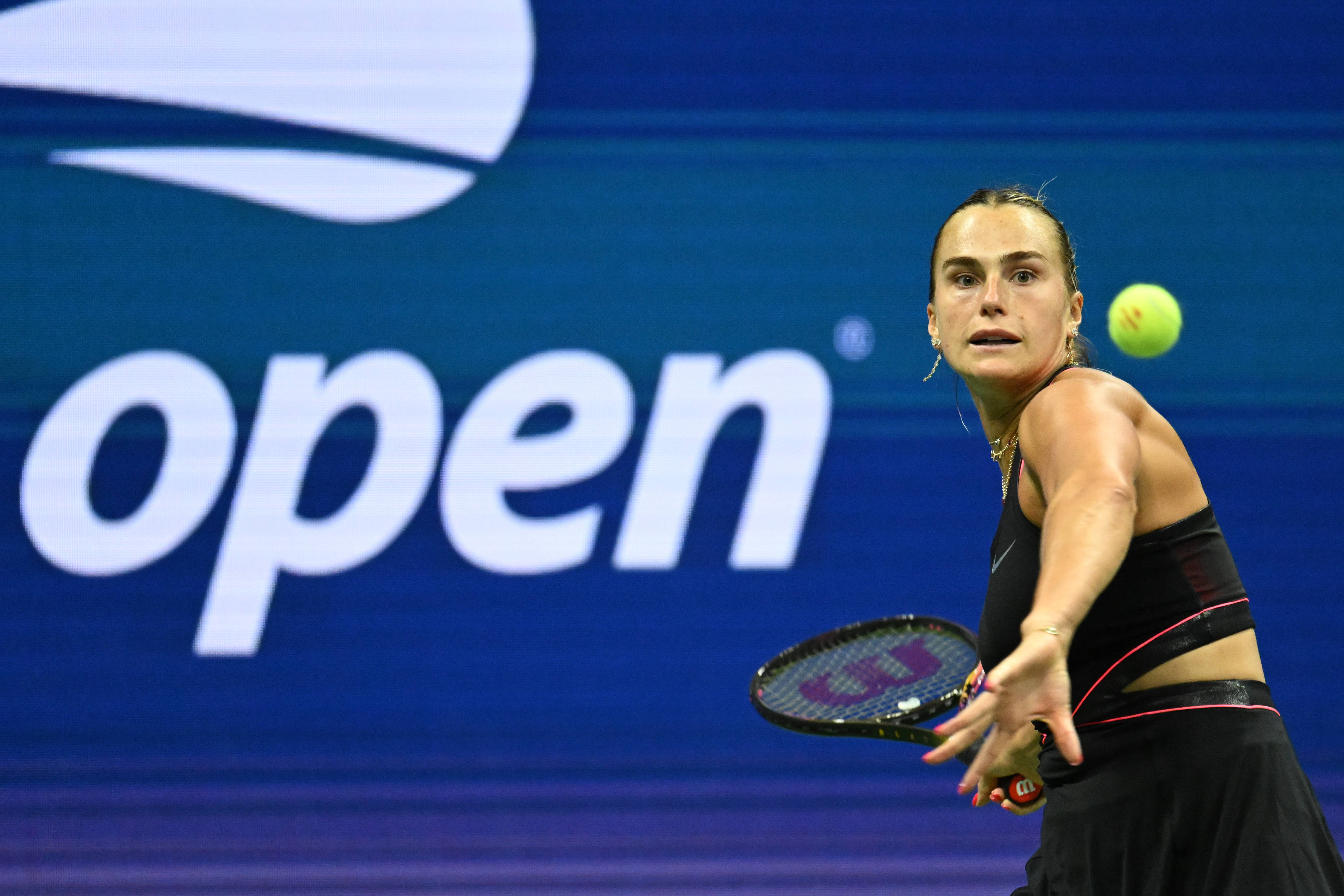 （体育）网球——美网：萨巴伦卡晋级