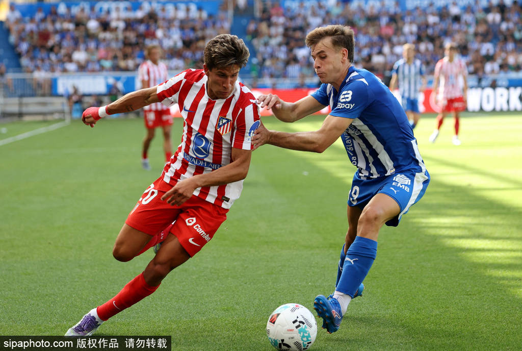 开局三轮不胜!西甲-小西蒙尼破门 马竞1-1阿拉维斯