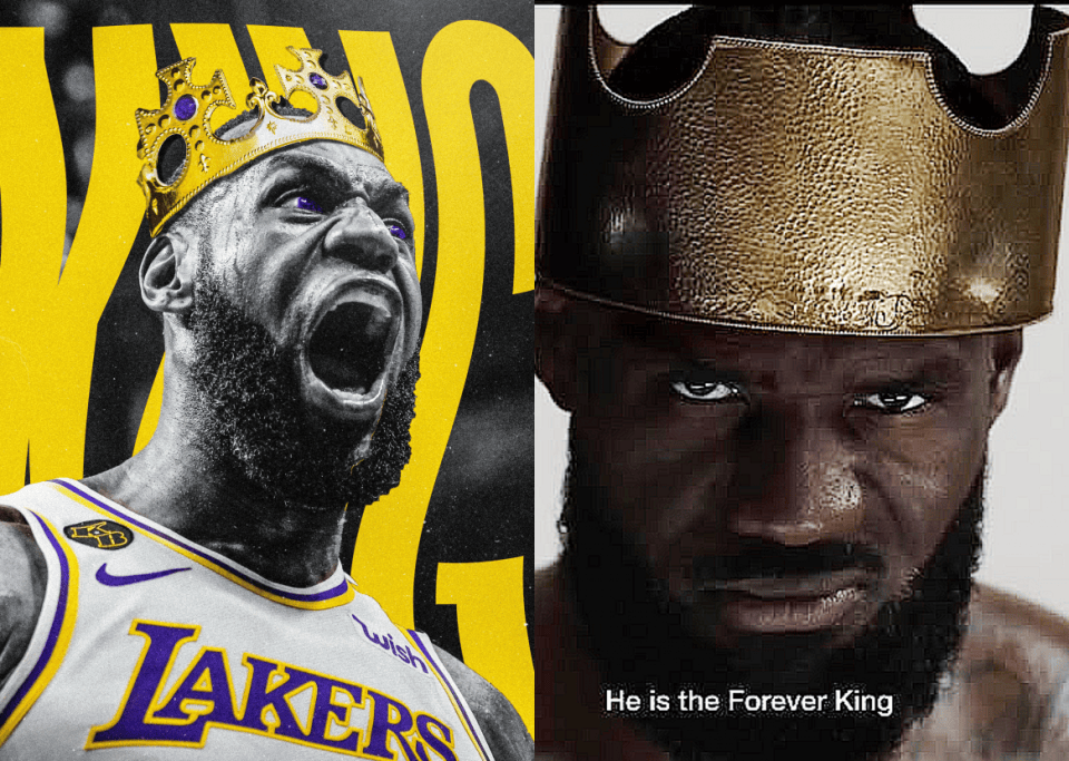 湖人队记:詹姆斯争议广告在暗示最后一季?主题或许就是永恒之王