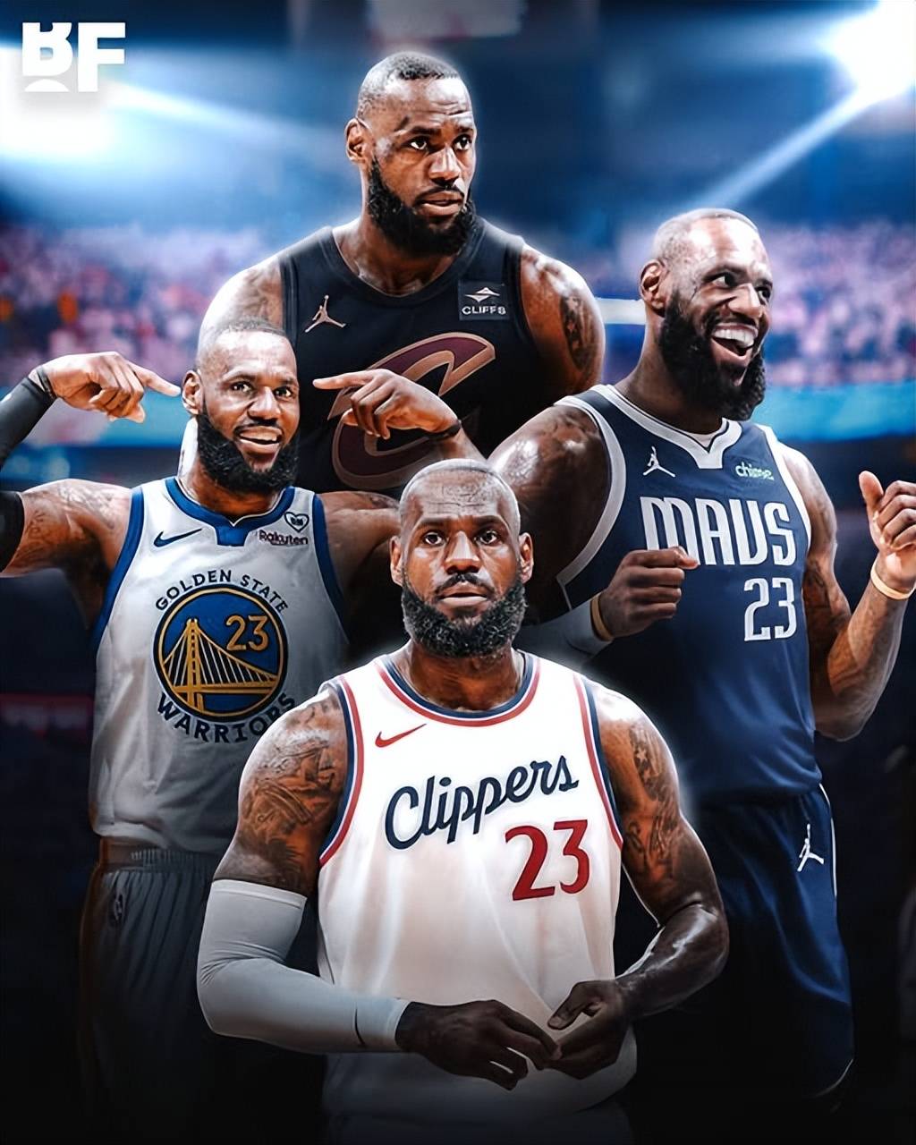 湖人队记:詹姆斯争议广告在暗示最后一季?主题或许就是永恒之王