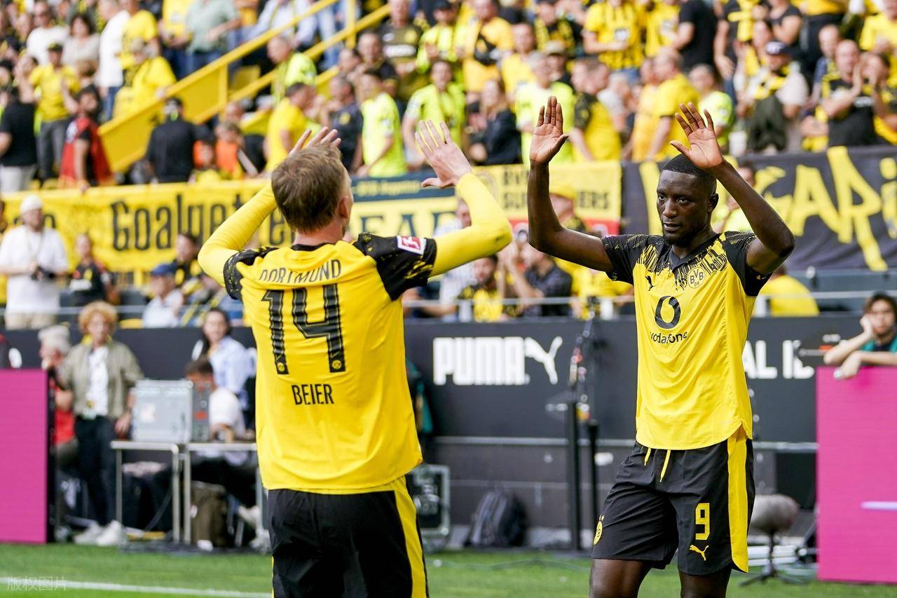 多特蒙德3-0柏林联合,赛后评分:多特蒙德9号排第一