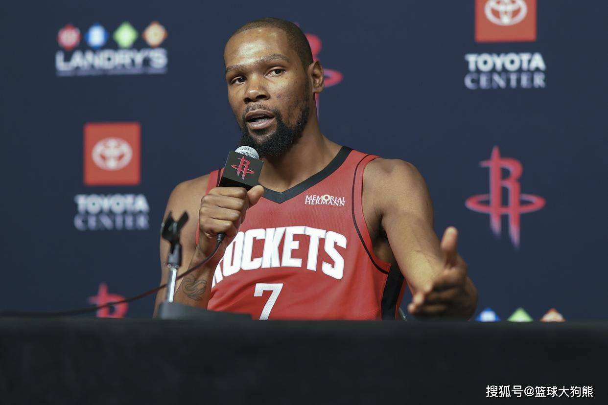 恭喜火箭队！范乔丹后继有人？杜兰特点名21岁新人，首发位再添竞争者