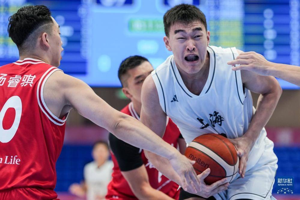 全运会篮球——男子成年组小组赛:上海胜香港