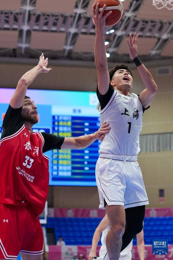 全运会篮球——男子成年组小组赛:上海胜香港
