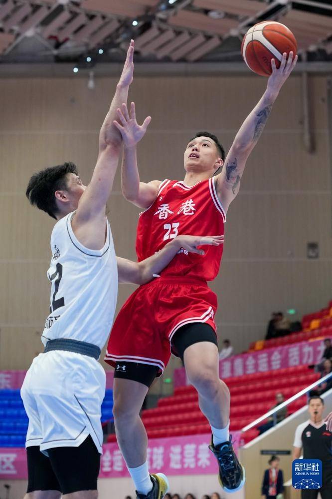 全运会篮球——男子成年组小组赛:上海胜香港